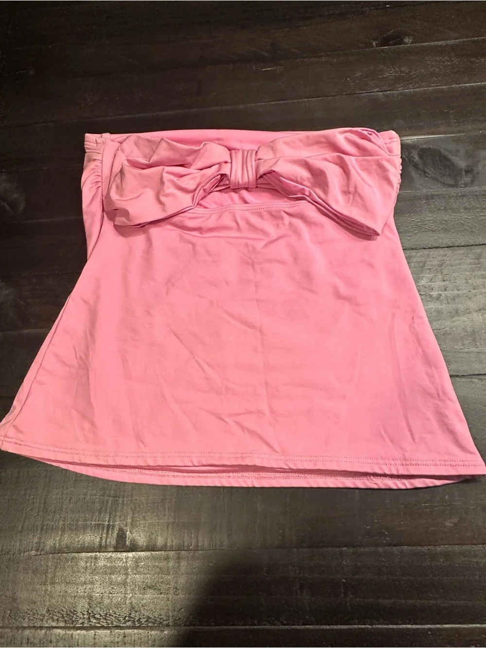 Kate Spade Pink Strapless A-Line Tube Top